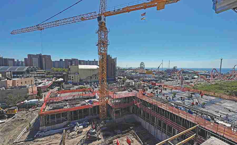 Towers Rise Atop Largest NYC Geothermal System