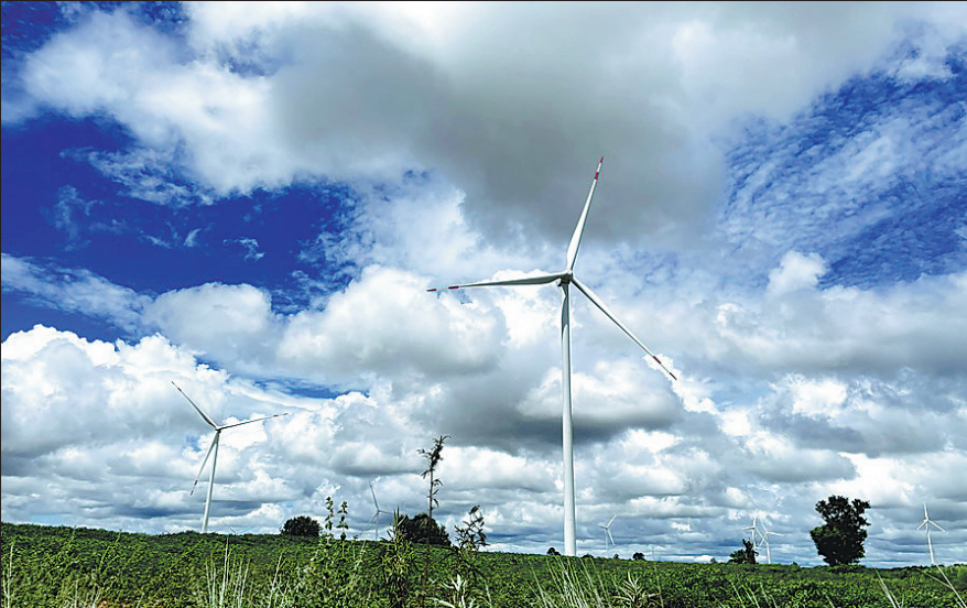 Chinese wind turbines fuel Thailand's green transition