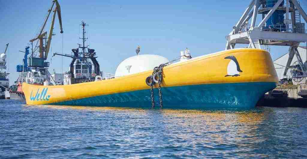 Wave Energy Converter Disguised As Boat To Solve Sticky Salt Water Problem