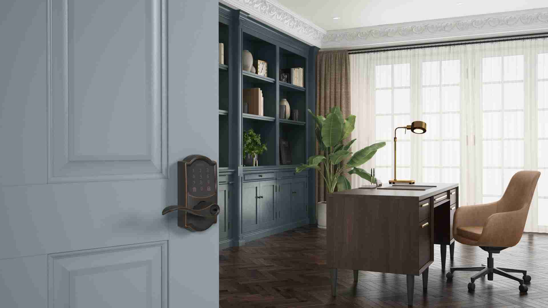 Schlage’s New Smart Lever Is for Doors Without a Deadbolt