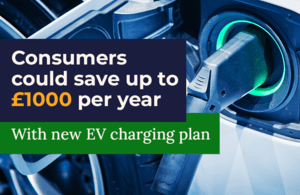 New plan for smart electric vehicle (EV) charging could save consumers up to £1000 a year