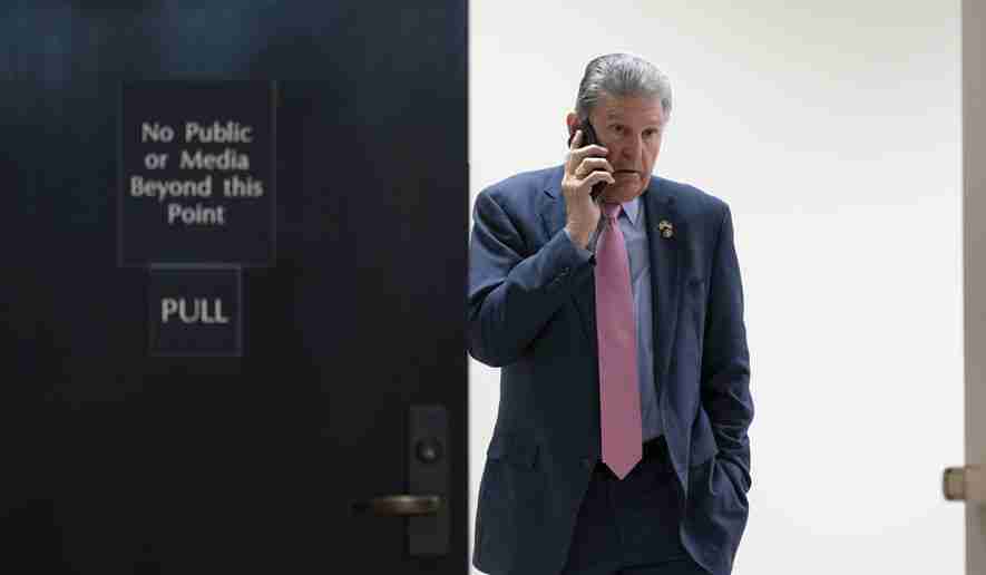 Manchin digs in against ESG, puts GOP a vote away from rejecting Biden’s woke rules for investments