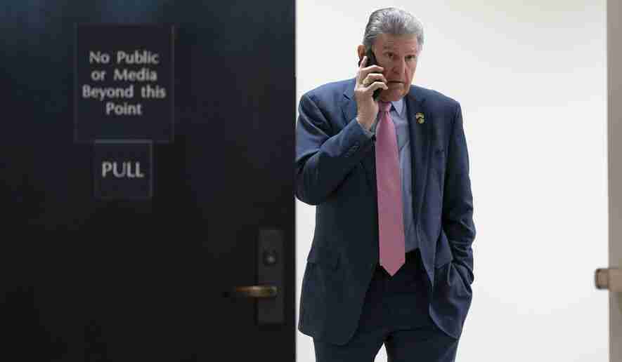 Manchin: ESG hurts energy security if geopolitical risks get ignored