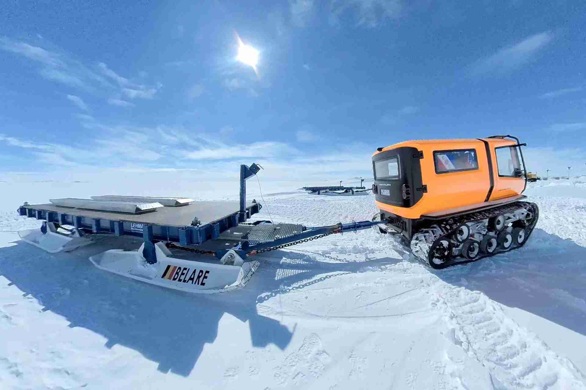 Antarctica’s only electric car had to be redesigned due to climate change