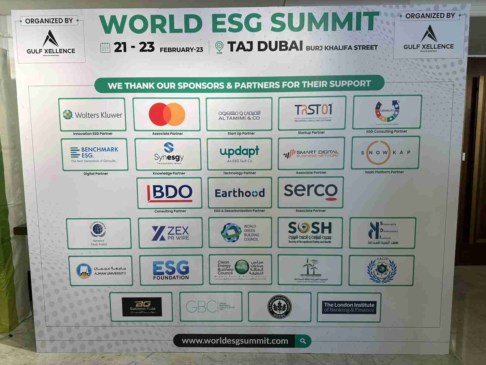 World ESG Summit Gauge Incredible Potential in ESG Reporting for Sustainable Growth