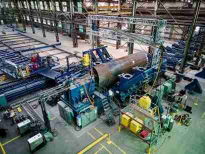 GE Renewable Energy Installs First Commercial Spiral-Welded Wind Turbine Tower