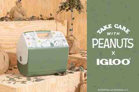 Igloo Expands Eco Collection With New Recycled Coolers, Including Peanuts and Parks Project Collaborations