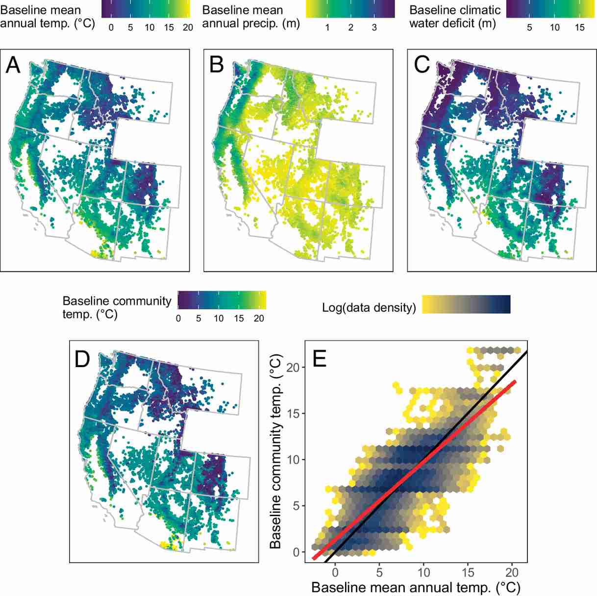 Climate change, tree demography, and thermophilization in western US forests