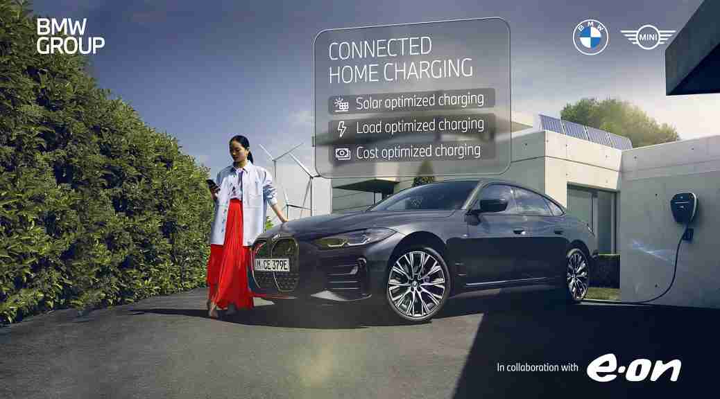 BMW Group and E.ON create ’Connected Home Charging’, the first pan-European ecosystem for intelligent charging at home