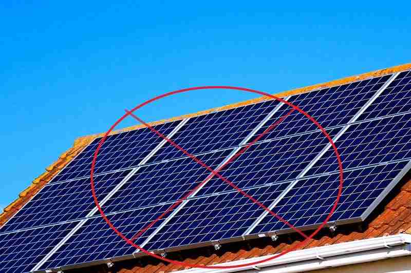 HOAs prevent the proliferation of home solar
