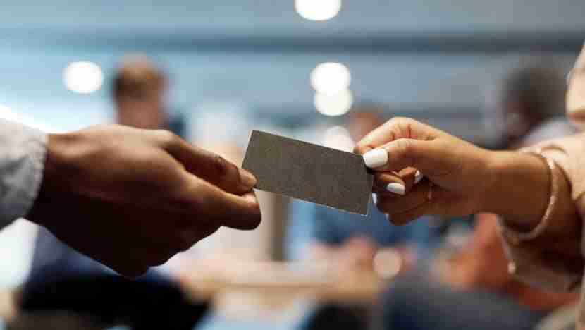 Digital name cards grow more popular as companies try to reduce carbon footprint and costs