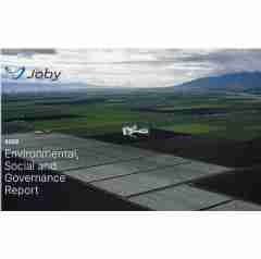 Joby Releases First Annual Environmental, Social, Governance Report