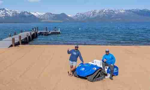 Tahoe’s beach-cleaning robot is back in action with expanded role
