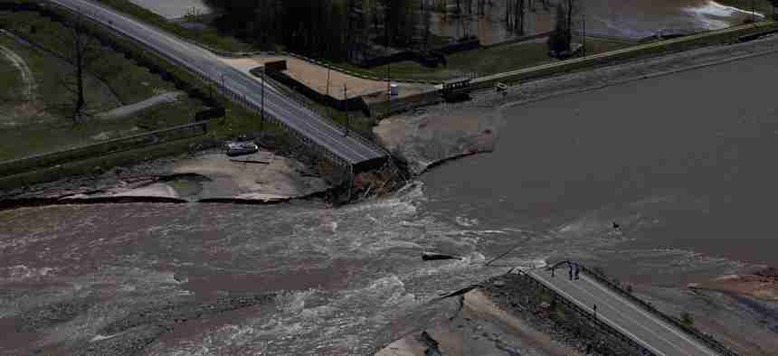 Climate change is increasing stress on thousands of aging dams across the US
