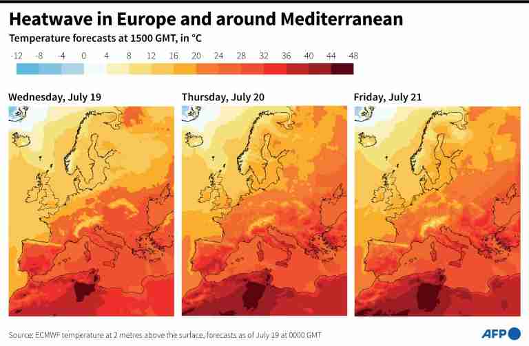 Heat-struck Mediterranean Is Climate Change 'Hot Spot'