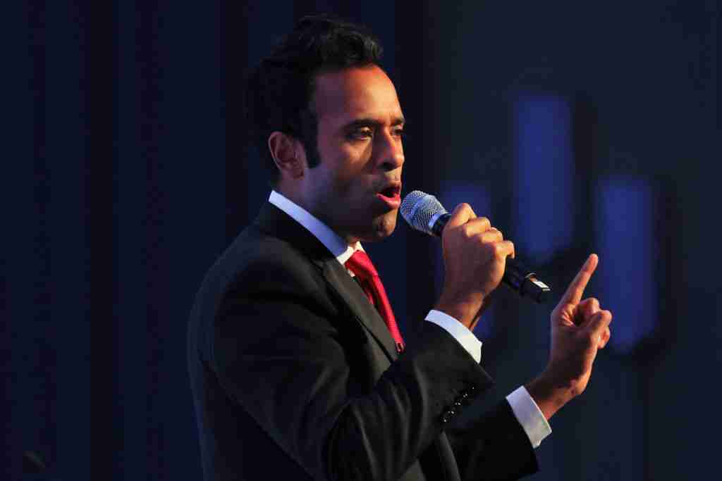 Vivek Ramaswamy Wants Everybody to Get a Piece of the Swamp