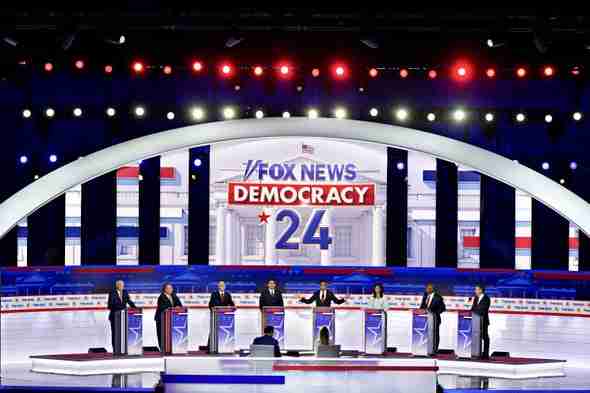 At Debate, Republican Presidential Candidates Tout Fossil Fuels, Vow to Undo Biden’s Climate Initiatives