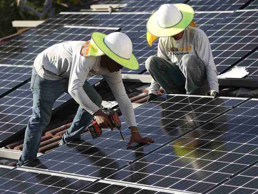 Biden's climate bill brings investments and jobs to many GOP strongholds