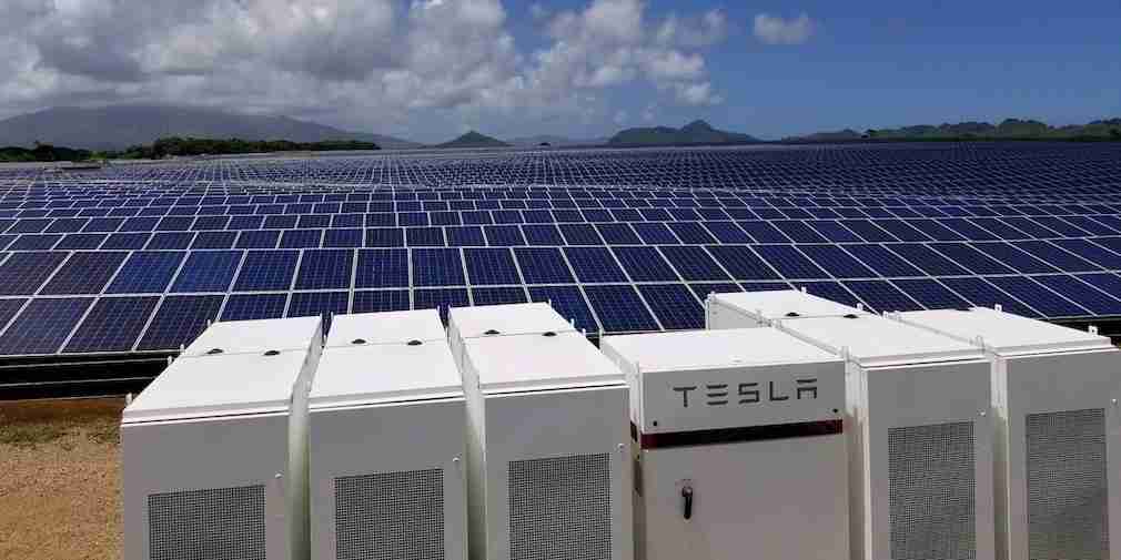 Solar and battery storage prices have dropped almost 90% in 10 years