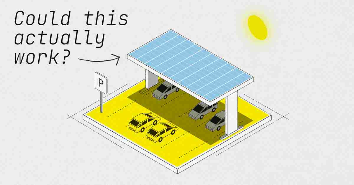How to fight climate change with parking lots