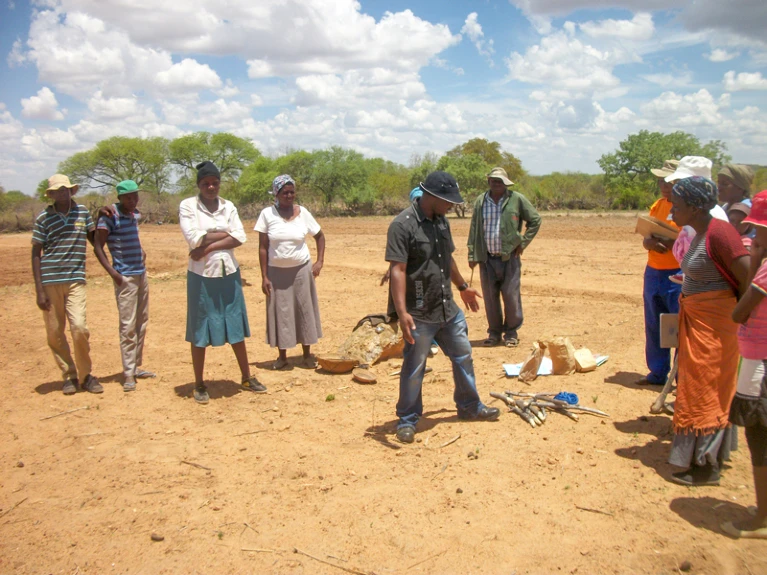 I train farmers to use plant science in the fight against climate change