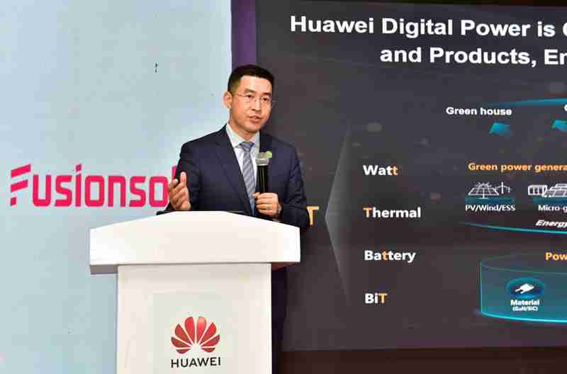 Together with Huawei, Transforming from Energy Consumer to Energy Producer 3 Together with Huawei, Transforming from Energy Consumer to Energy Producer