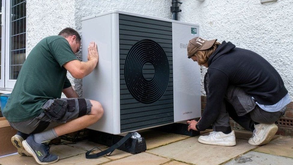 Call for more help on heat pumps to meet net zero target