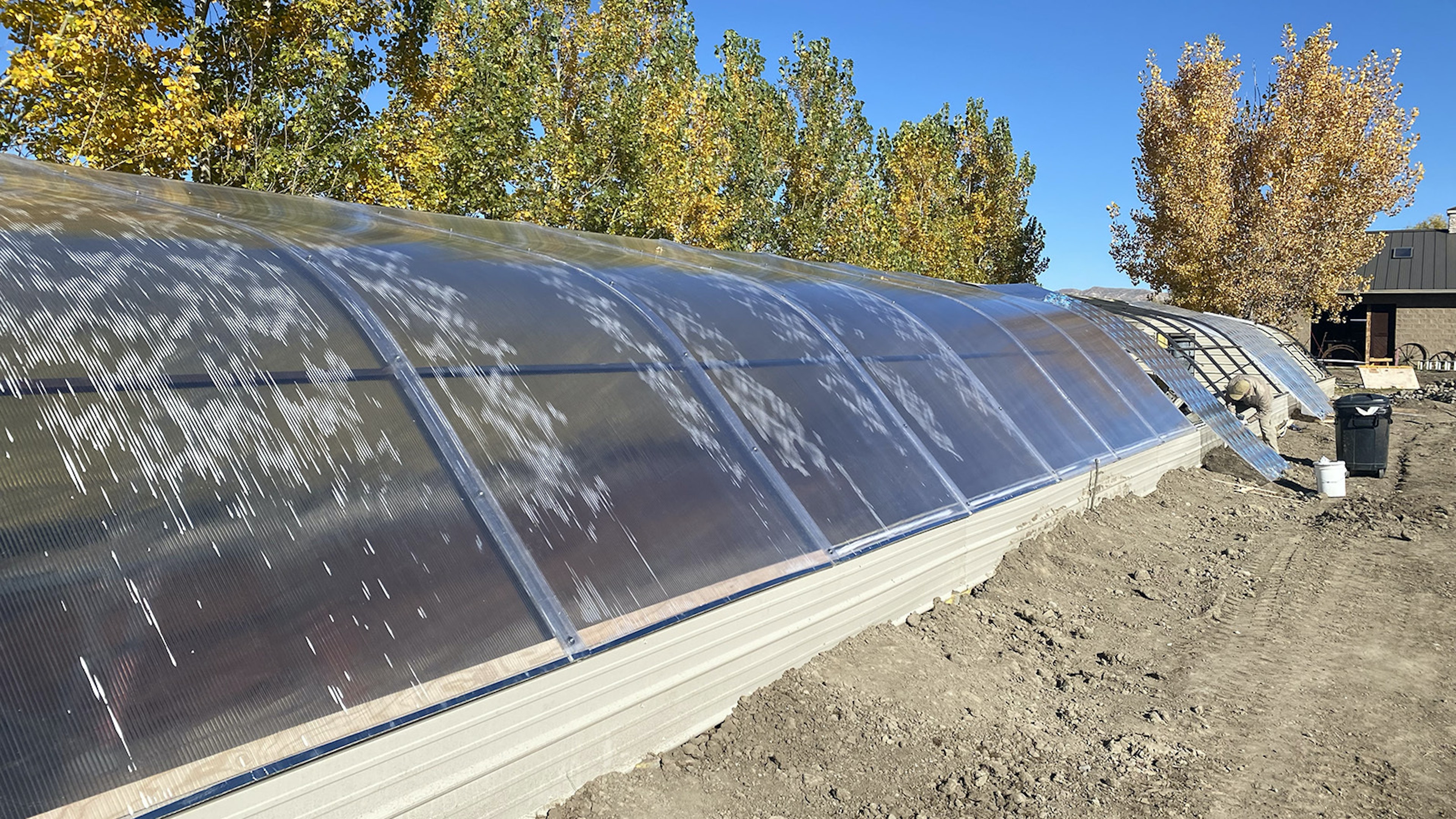 Cody Couple’s Self-Designed Geothermal Greenhouse Is Breaking New Ground