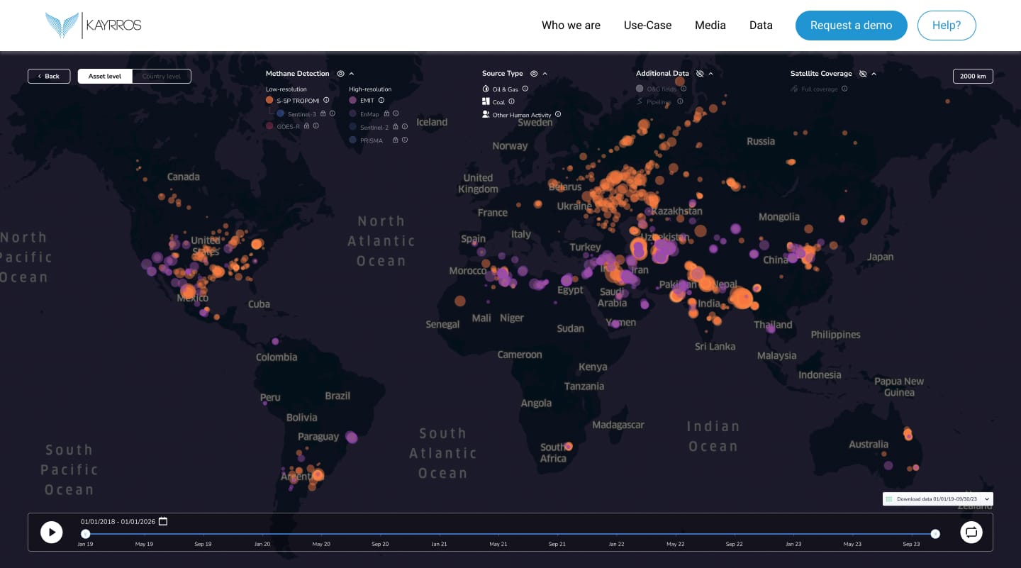Satellite imagery analysis firm launches free greenhouse gas tracker
