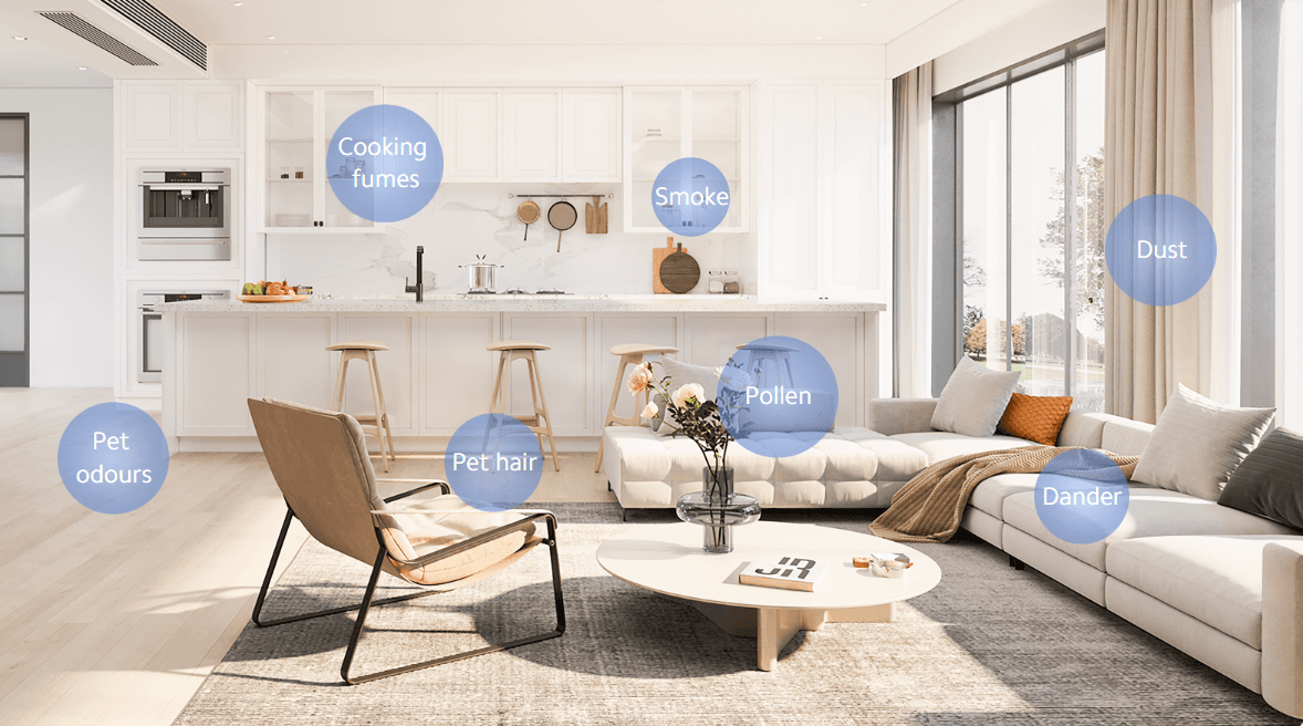 Smart homes are also about what you eat, and even what you breathe