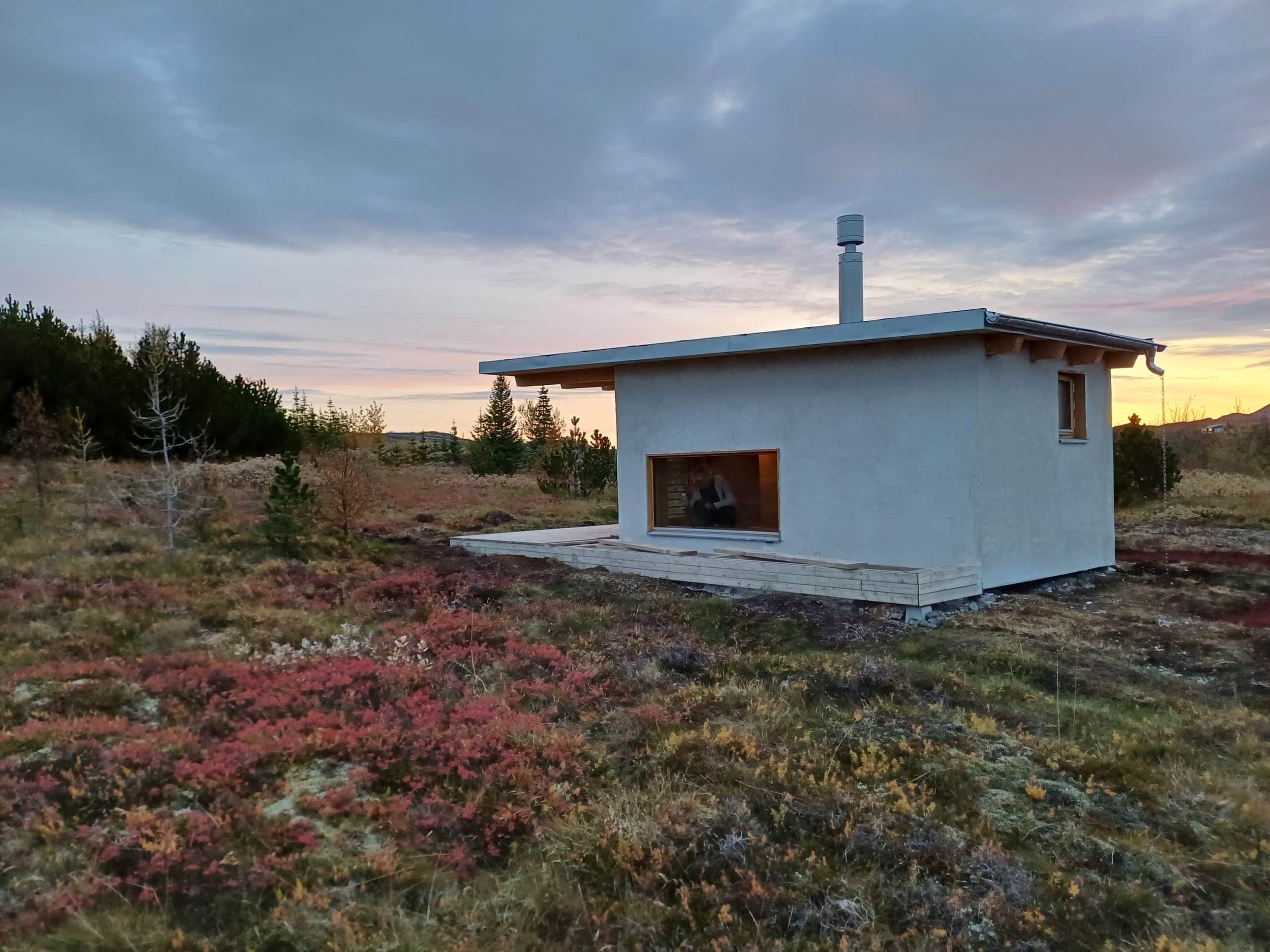 Construction of Iceland’s First Hempcrete Building Completed