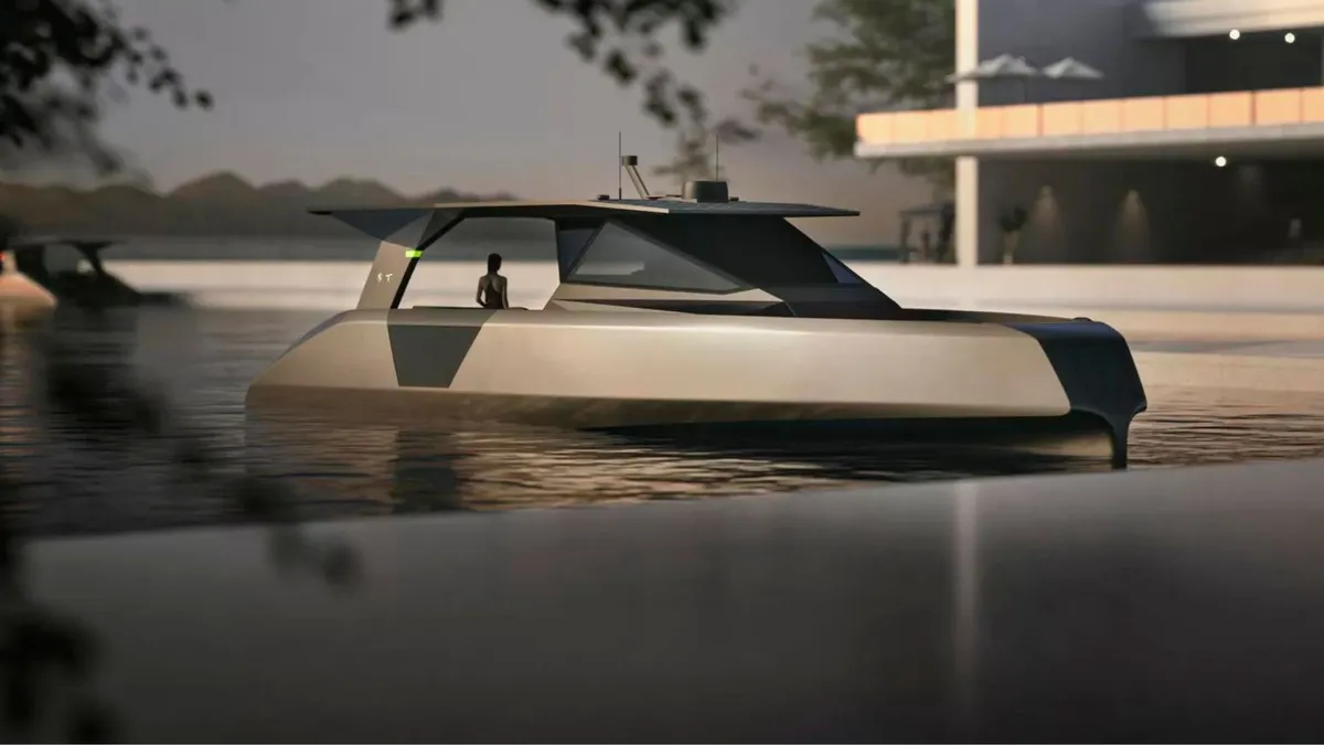 BMW and Tyde to introduce the world's largest electric foiling yacht