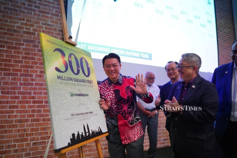 GBI celebrates 300mil sq ft of certified green buildings