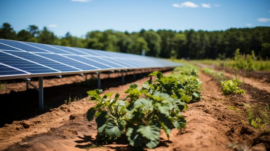 Dual-use solar makes best use of renewable energy, farmland