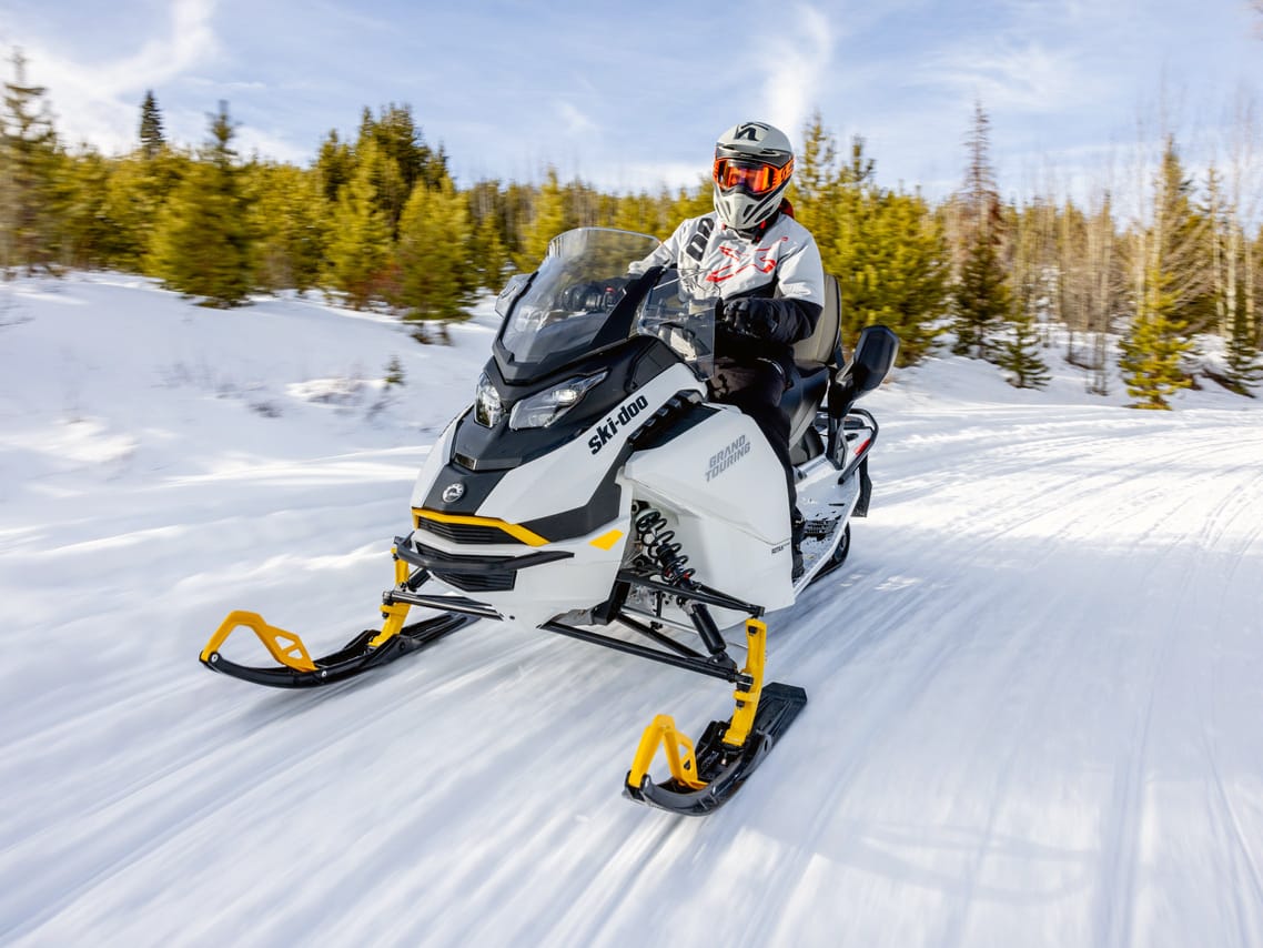 Try a New Spin on Winter Touring with an Electric Snowmobile