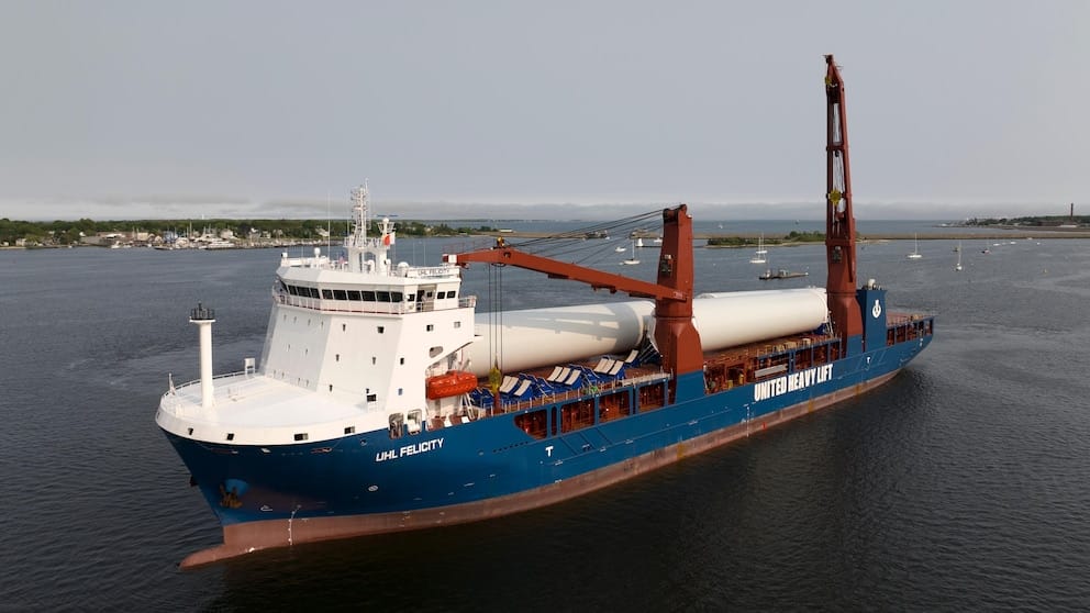 Two large offshore wind sites are sending power to the US grid for the first time