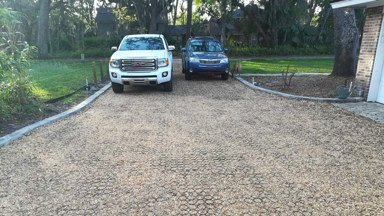 Paving the Way to Sustainability: A Family's Choice of Crushed Limestone Driveway