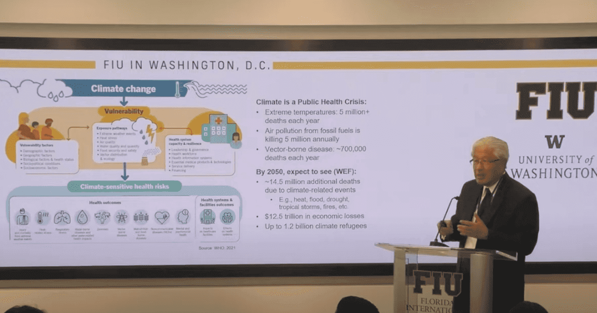 Too often left unsaid: the connection between climate change and health