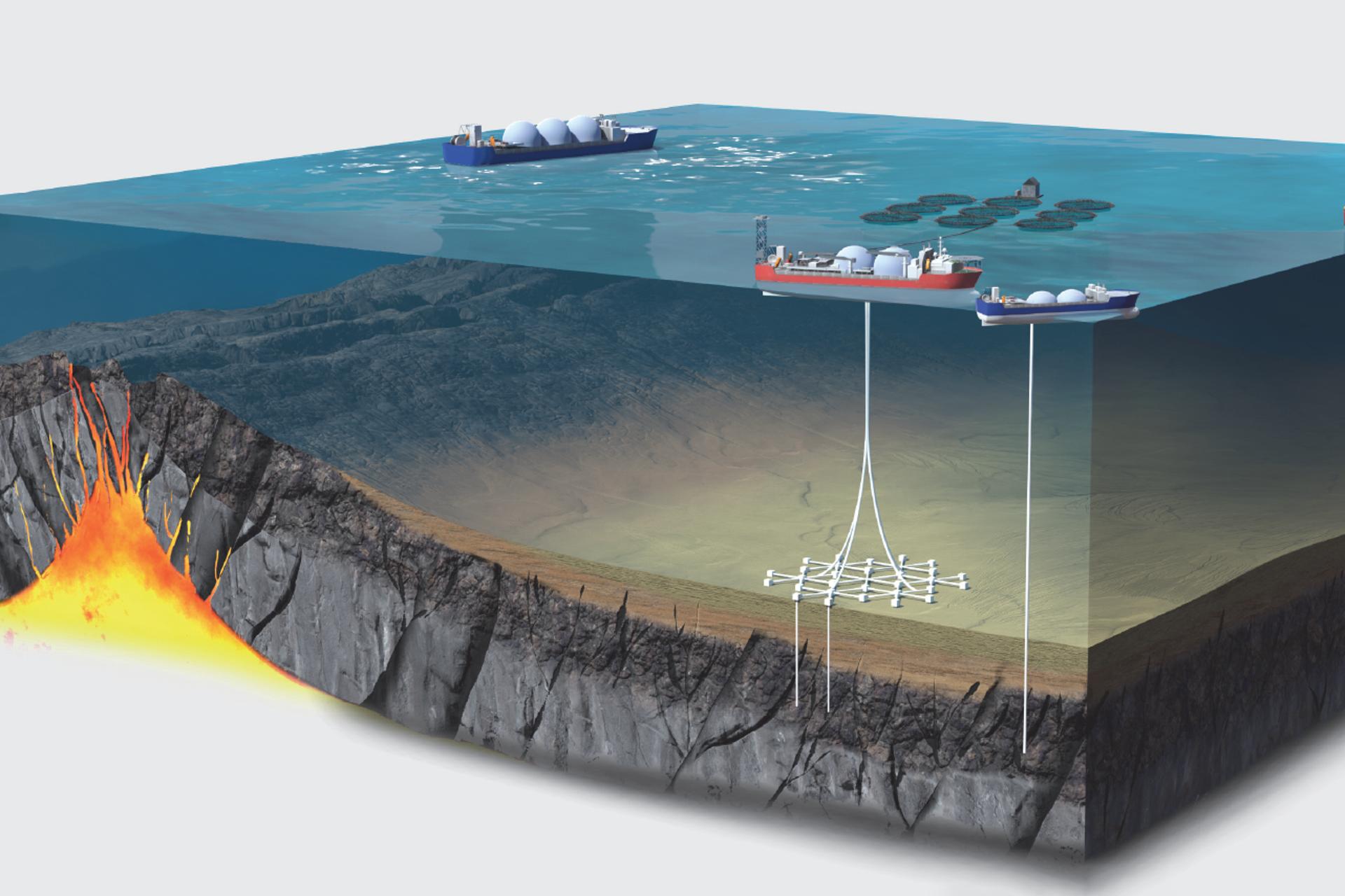 Massive geothermal potential found offshore, where the Earth splits