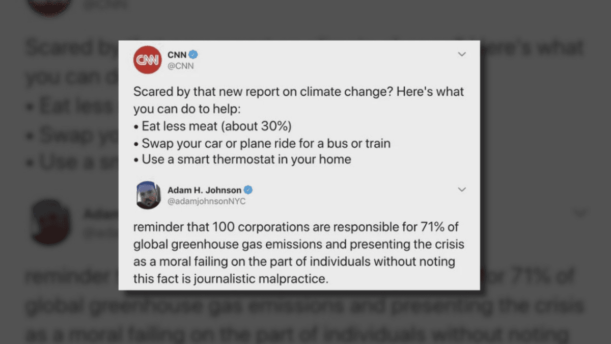 Just 100 Corporations Are Responsible for Majority of World's Greenhouse Gases?