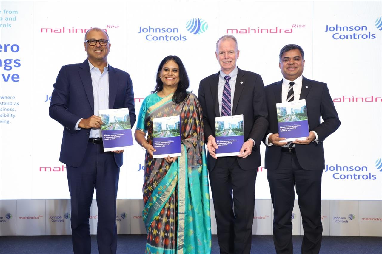 Mahindra Group and Johnson Controls Launch Net Zero Buildings Initiative to Decarbonize Buildings in India