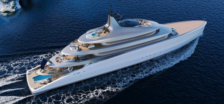 This Beautiful Superyacht Has Not One But Three Spas, Lives Up to the 'Reverie' Name