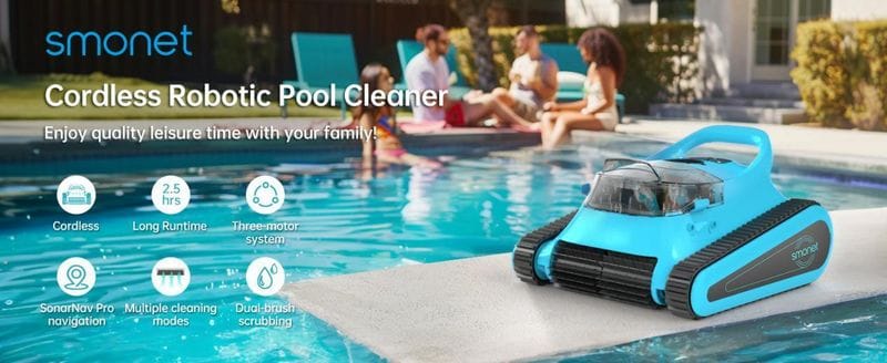 Smonet Unveils CR6 Pool Vacuum Robot and SR5 Pool Skimmer: Redefining Pool Maintenance in the Smart Home Era