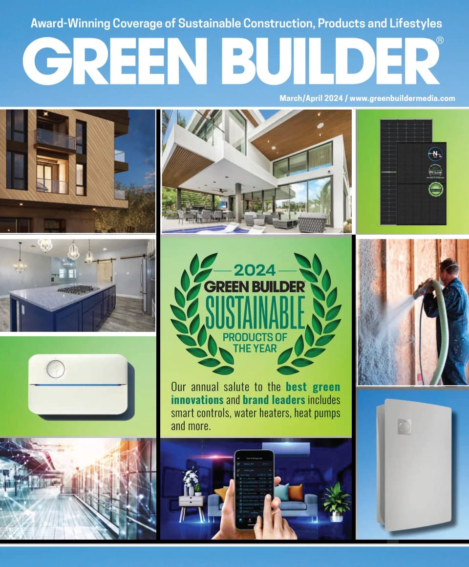 Green Builder Media Announces the 2024 Top Sustainable Brands in Home Building