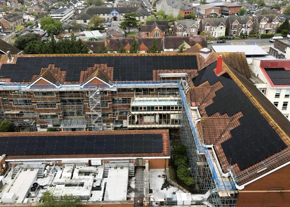 Poole Hospital one step closer to achieving net zero