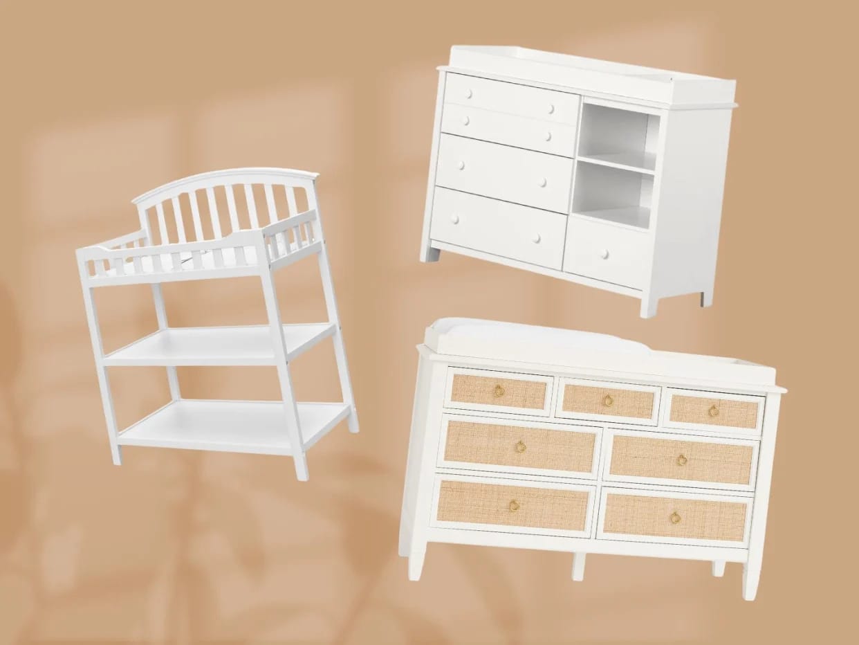 The Smart 2-in-1 Diaper Changing Dresser I Bought—Plus 10 More Options for All Budgets