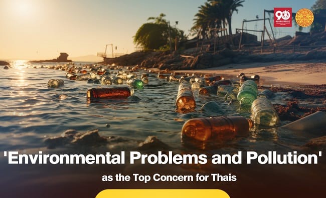 'Environmental Problems and Pollution' as the Top Concern for Thais