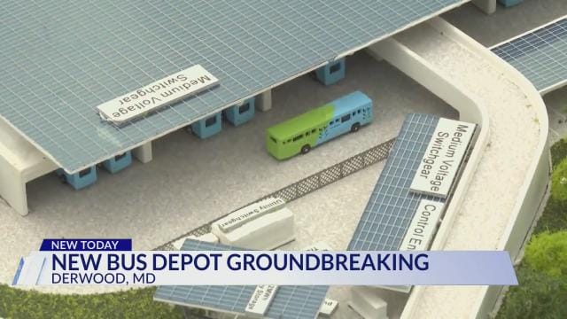 Groundbreaking held for nation’s largest renewable energy zero-emission bus depot