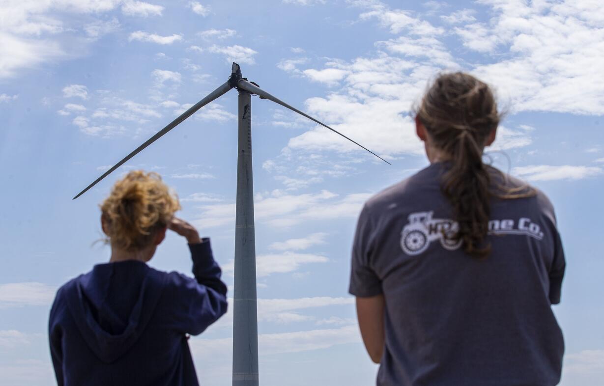 Twisting in the wind: It can take months to clean up turbines damaged in storms