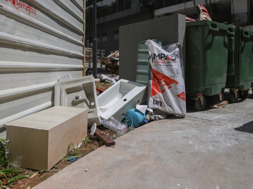 What a waste: New HDB flat owners dumping unused eco-friendly toilet bowls